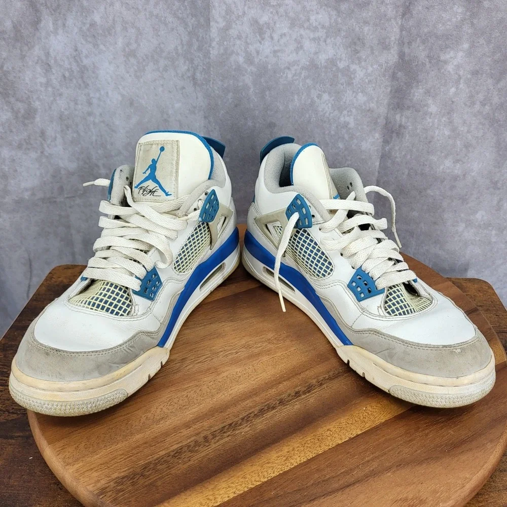 Jordan 4 Retro‎ Sneakers Mens 8.5 Military Blue 2012 Shoes